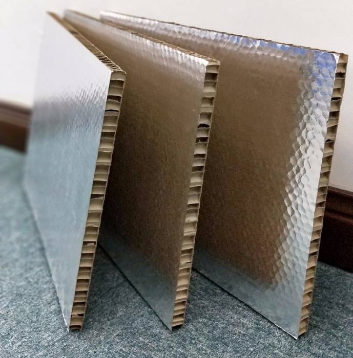 Aluminium Film Honeycomb Cardboard With Low Price