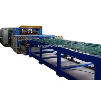 100mm thickness 20m/ min Fast Dry Laminated Honeycomb Paper Pallet Making Machine