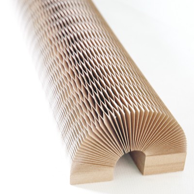 Honeycomb paper core as inside cushion for furniture